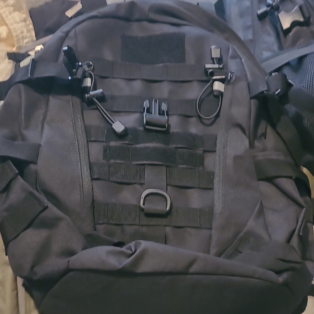 Source Unknown Black Tactical Backpack - image 1